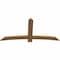 Ekena Millwork Bellingham Timber Gable Bracket, Western Red Cedar, 72"W x 36"H x 1 1/2"D x 5 1/2"F, 12/12 Pitch GBW072X36X0206BEL00SWR - alternate 5